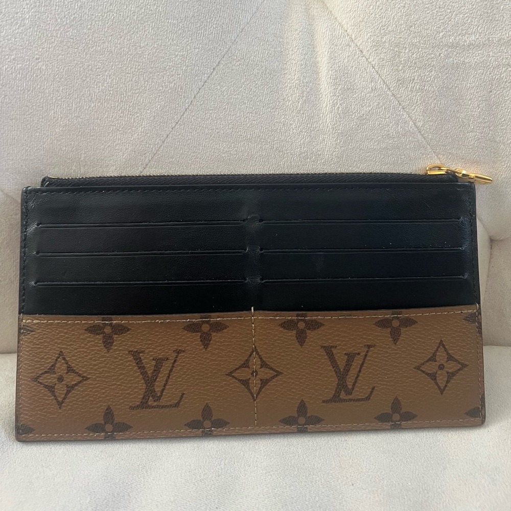 Louis Vuitton Reverse Monogram Slim Wallet - Picture 2 of 6